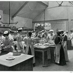 Cookery classes 1890s