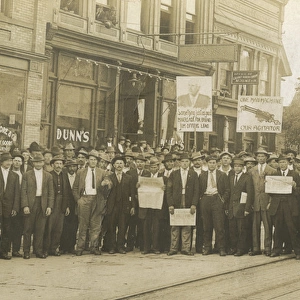 Copper Miners Strike - Calumet, Michigan, USA