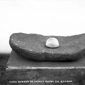 Corn Rubber Or Saddle Quern, Co. Antrim