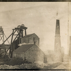 Cornish Tin Mine Engine House & Workings, England
