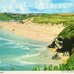 Cornwall, England - The Beach at Crantock