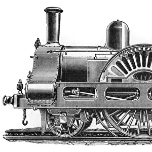 Cornwall locomotive, 1863
