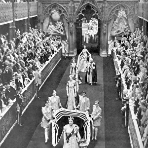 Coronation 1953 - Procession of Queen Mother