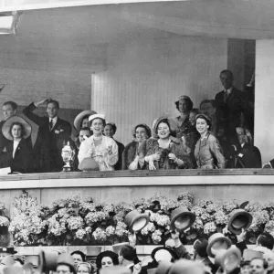 Coronation 1953, the royal box at Ascot