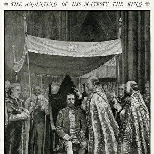 Coronation of George V ceremony of atonement