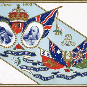 The Coronation of King Edward VII - Souvenir Postcard