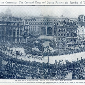 Coronation of King George V, return journey 1911