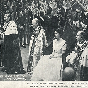 The Coronation of Queen Elizabeth II - Westminster Abbey
