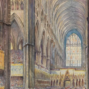Coronation of Queen Elizabeth II - Westminster Abbey