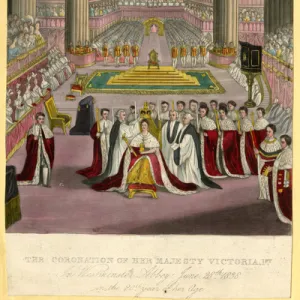 Coronation of Queen Victoria