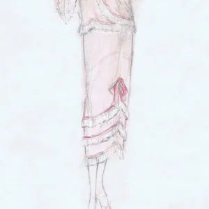 Costume design for New York stage, 1920s