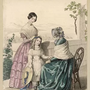 Costume La Mode 1846
