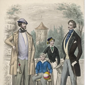 Costume Men & Boys 1845