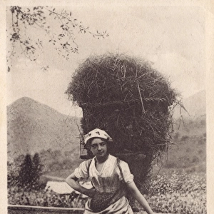 Costume of a Woman Of Lake Como, Italy