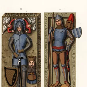 Costumes of 14th century German knights