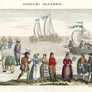 Costumes of the Dutch, 18th century