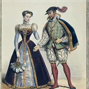 Costumes in France during the reign of Henry II