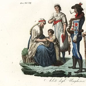 Costumes of the Hungarians, 18th century