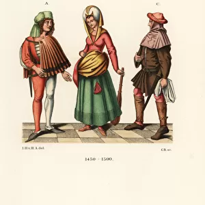 Costumes of the late 15th century