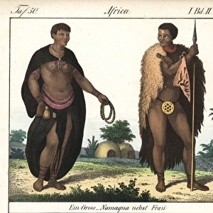 Costumes of the Nama people of South Africa
