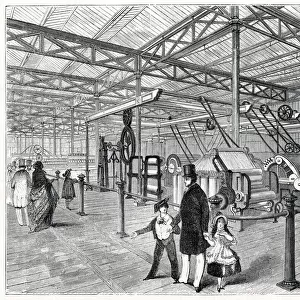Cotton machines at the Great Exhibition 1851