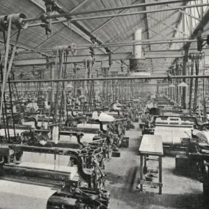 Cotton weaving shed, Preston, Lancashire