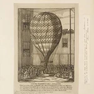 Count Zambeccaris balloon Count Zambeccaris balloon