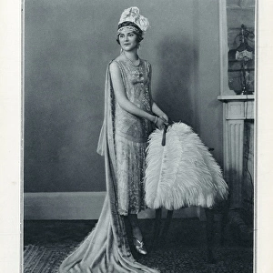 The Countess of Galloway in court dress