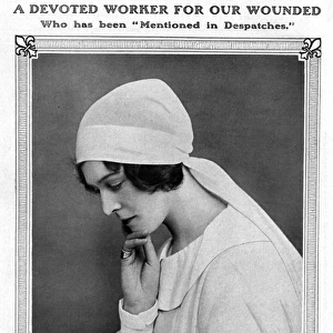 Countess of Pembroke as a nurse, WW1