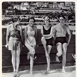 Two countesses and an Earl on the Riviera, France