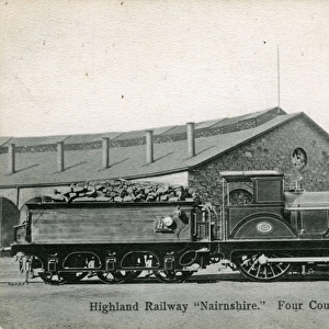 Four Coupled Bogie Express Nairnshire, Inverness