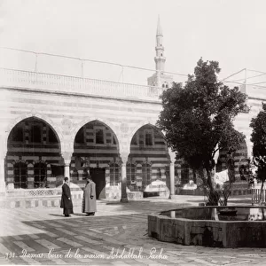 Courtyard, house of Abdullah Pasha, Damascus, Syria