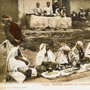 Couscous sellers - Tunis, Tunisia