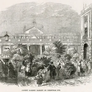 Covent Garden Market, London, Christmas Eve 1846