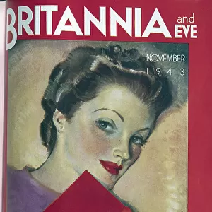 The front cover of Britannia and Eve from November 1943. Date: 1943
