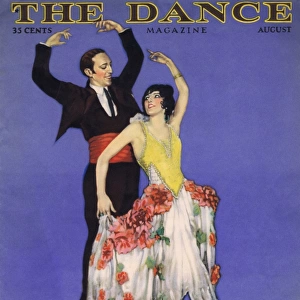 Cover of Dance magazine, August 1926