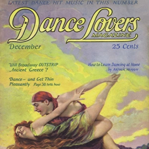 Cover of Dance Magazine, December 1923