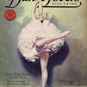 Cover of Dance Magazine, March 1924