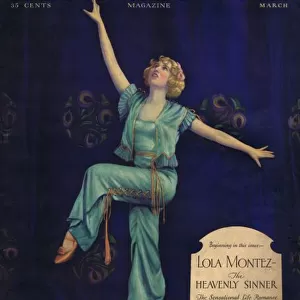 Cover of Dance magazine, March 1930