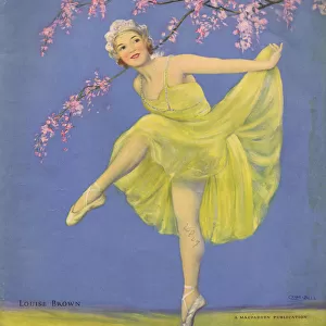 Cover of Dance Magazine, May 1930, featuring