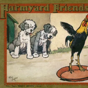 Cover design by Cecil Aldin, Farmyard Friends