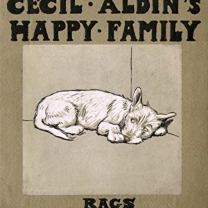 Cover design, Cecil Aldins Happy Family, Rags