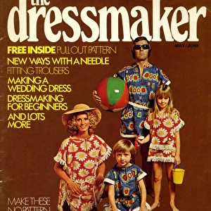 Cover design, The Dressmaker magazine