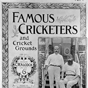 Cover design, Famous Cricketers and Cricket Grounds, I