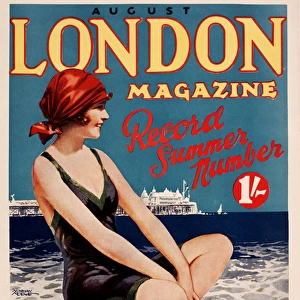 Cover design, London Magazine, August