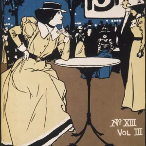 Cover design for The Poster, August 1899