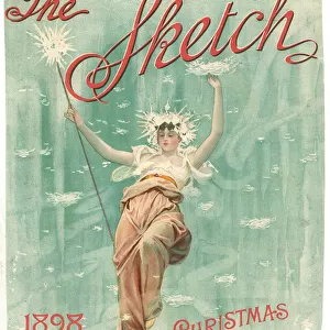 Cover design, The Sketch magazine, Christmas 1898