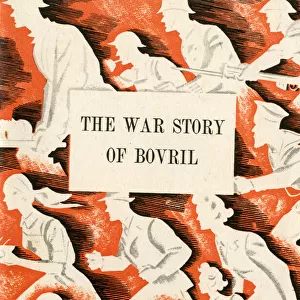 Front cover design, The War Story of Bovril