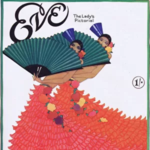 Front cover of Eve Magazine 28 October 1927 with