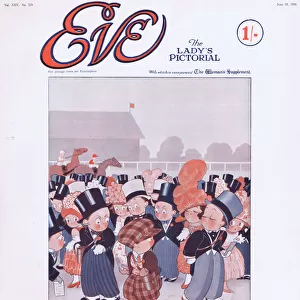 Cover of Eve Magazine 30 June 1926 showing a cartoon